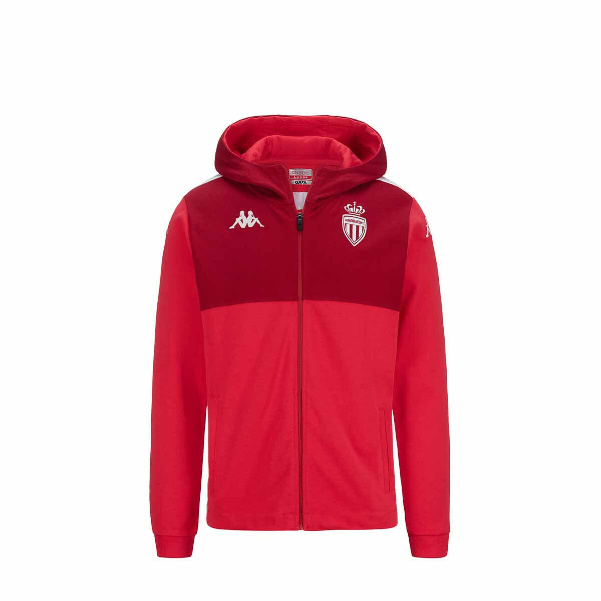 Kappa - Veste Arufeod Pro 8 Garçon As Monaco 24/25 - Veste - Rouge - 6 À 8 Ans - Decathlon