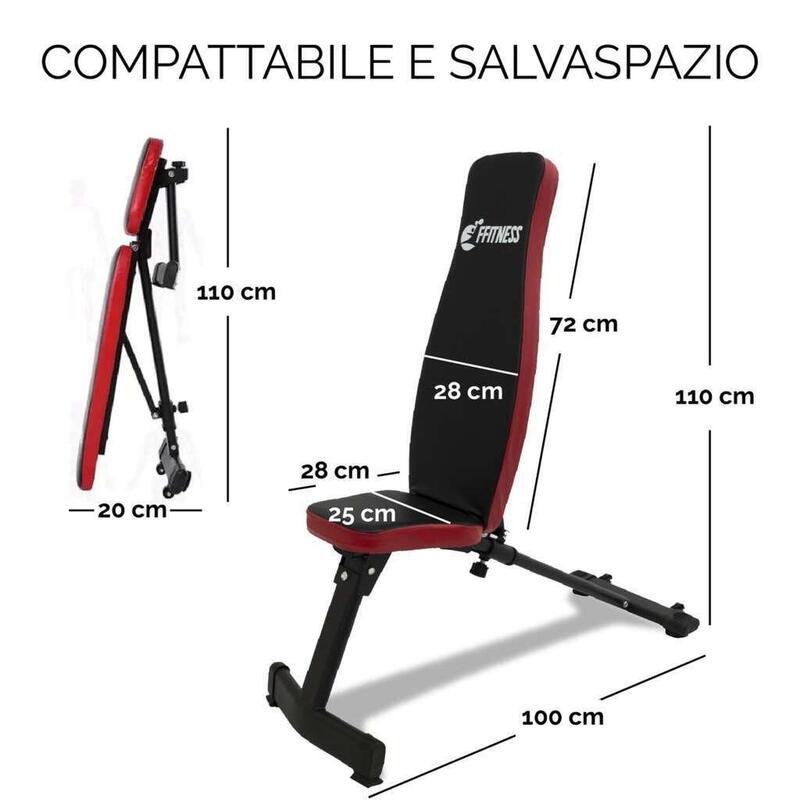 Panca per Pesi Regolabile FF