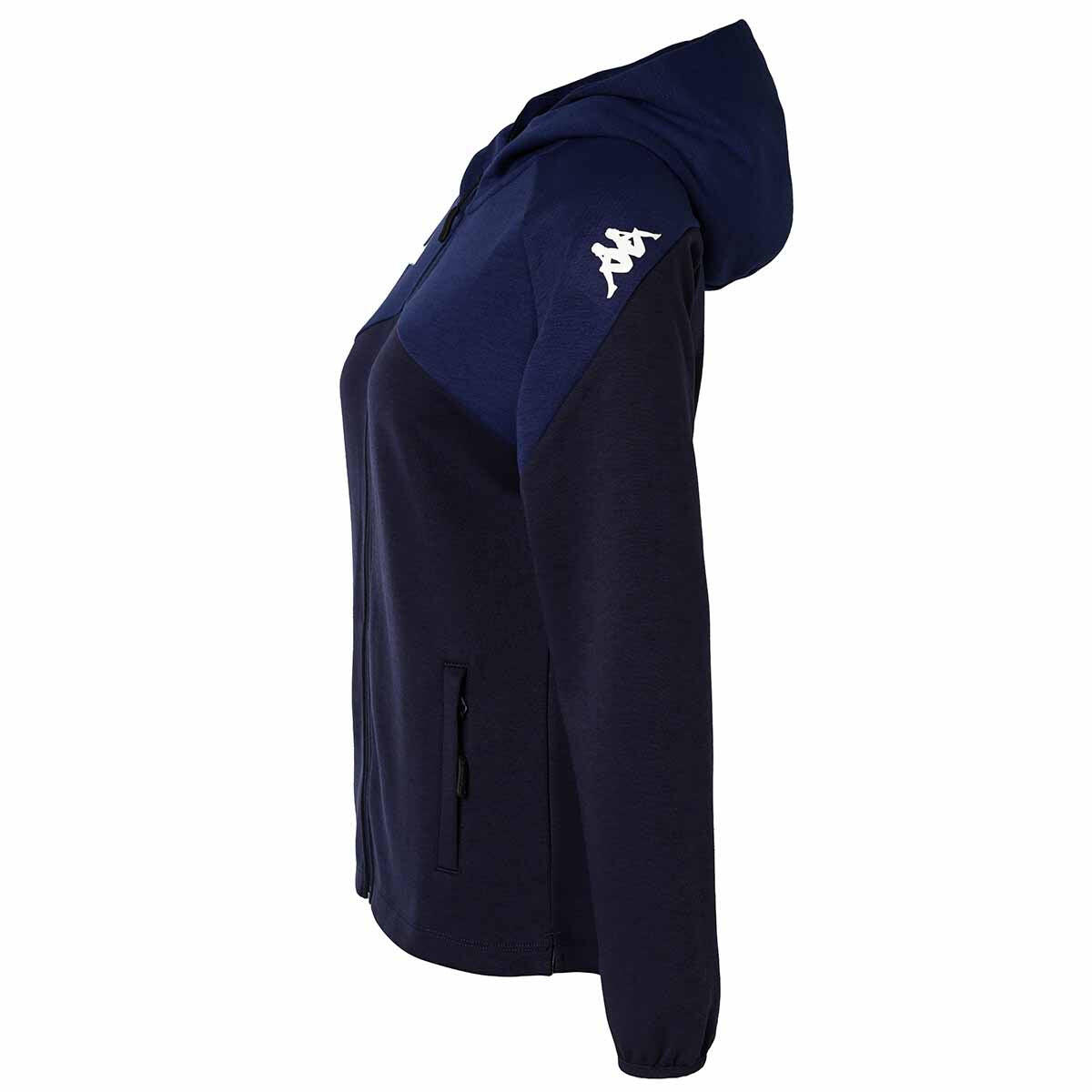 Veste à capuche manches longues femme Fianta bleu 2/5