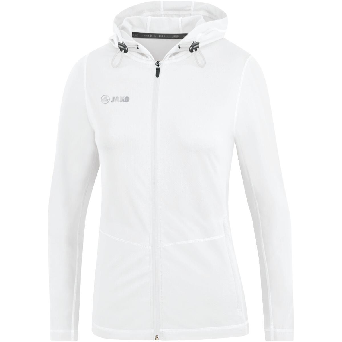 Veste De Survêtement Femme JAKO Doubletex – French Terry, Col Montant, Poches Zippées, Lavable à 60°C