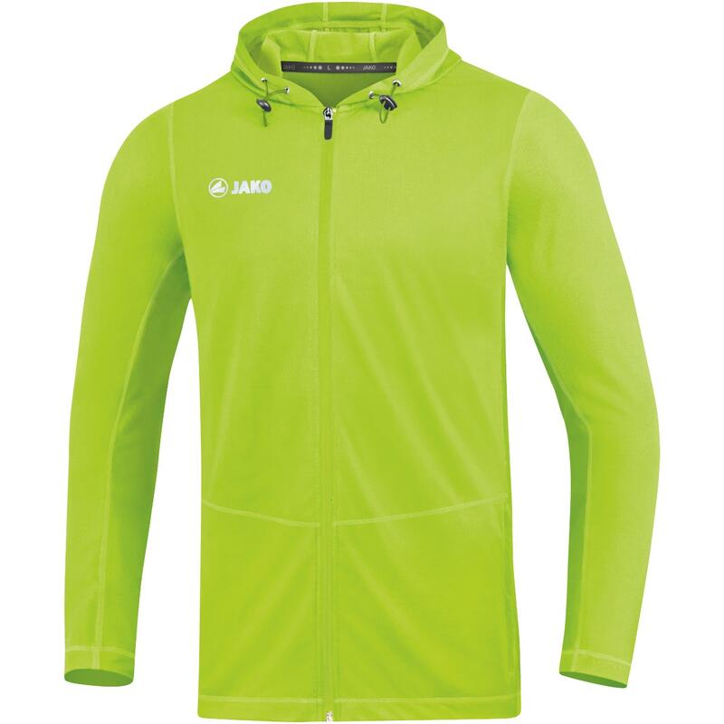 Junior Hooded Jacket Jako Run 2.0