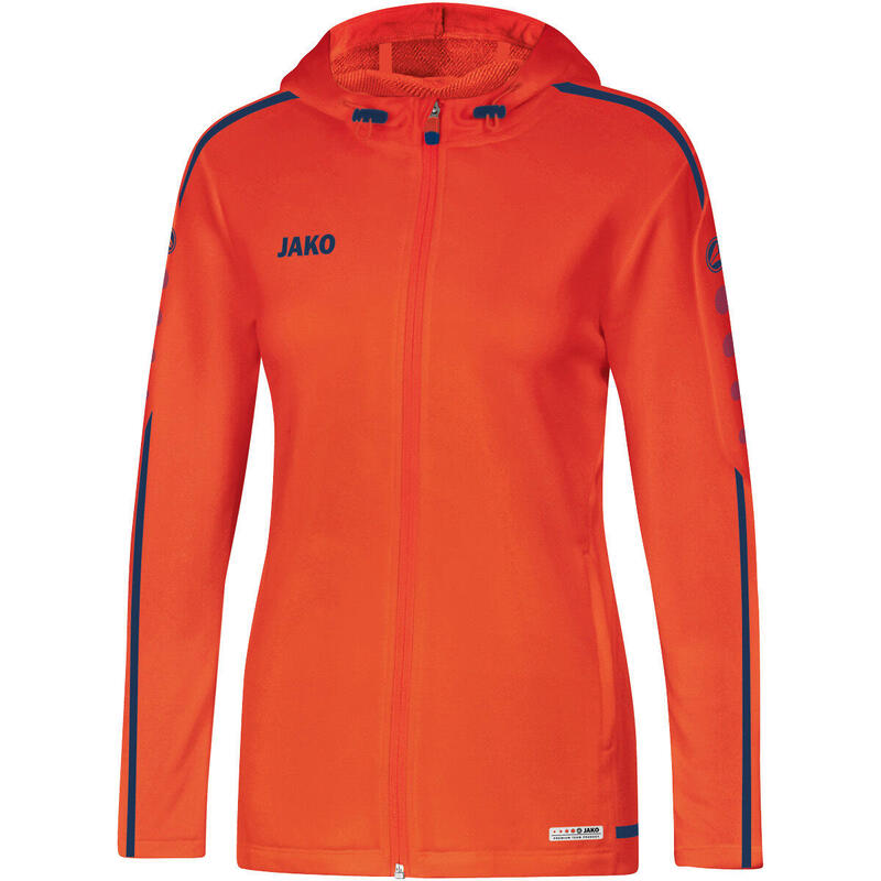 Dames Jako Hooded Jacket Striker 2.0