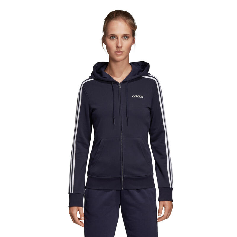 Veste à capuche femme adidas Essentials 3-Stripes