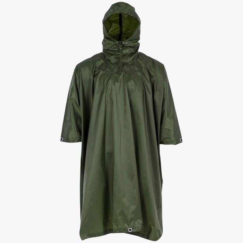 Highlander Poncho com capuz Adventure - Azeitona