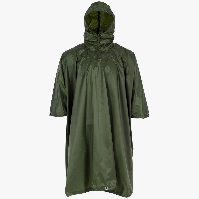 Highlander Poncho à capuche Adventure - Olive