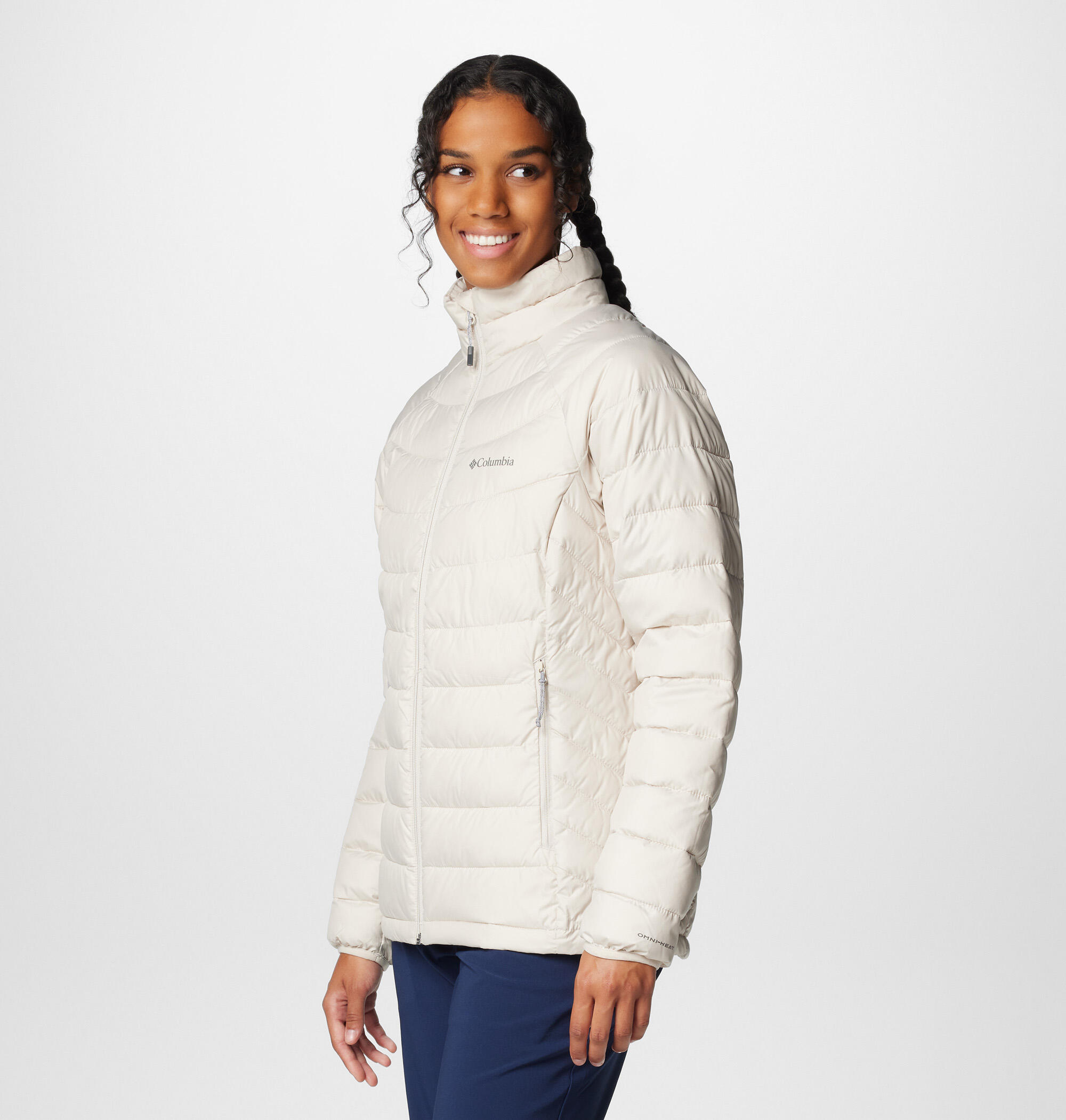 Veste Femmes Columbia Powder Lite II beige 3/7