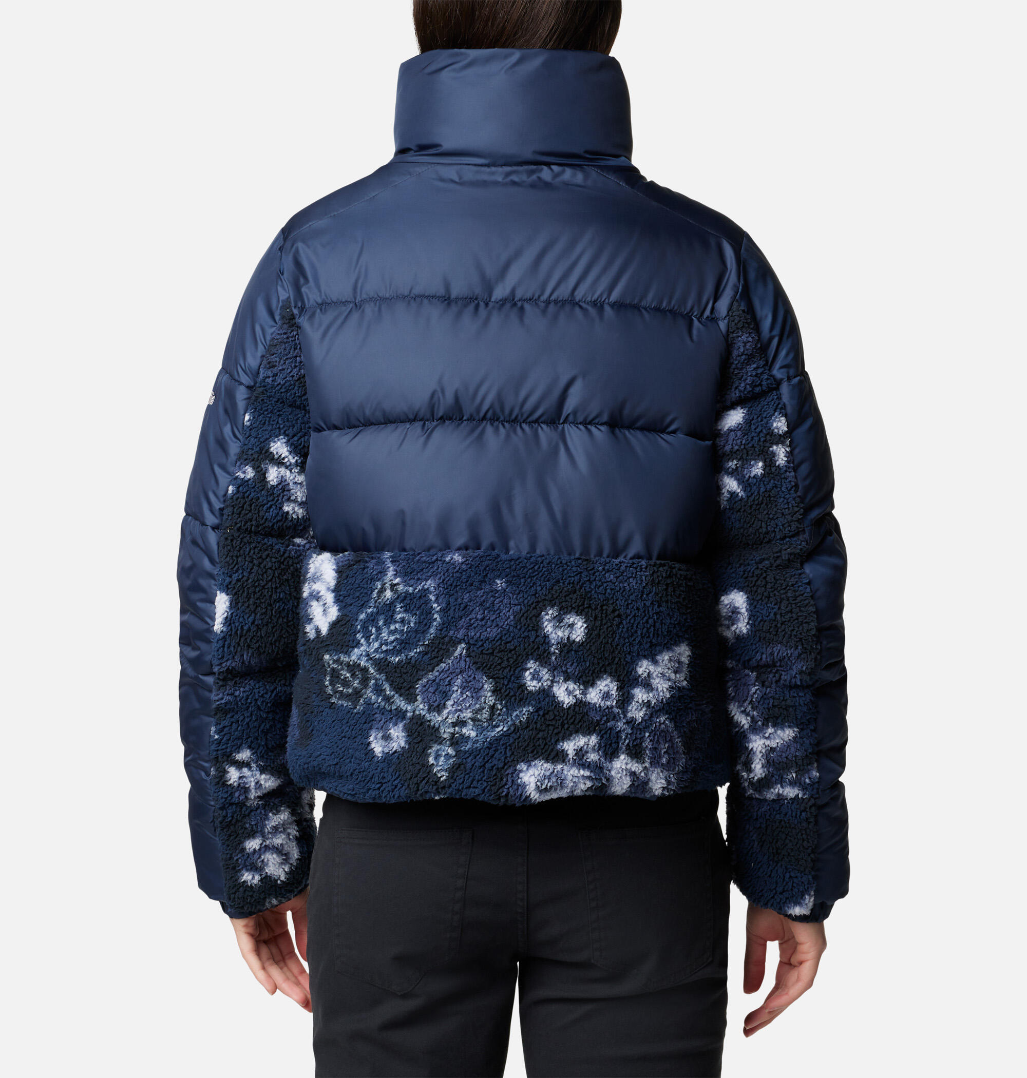 Columbia Puffy Jacke Leadbetter Point II Print Sherpa Hybrid 7/7