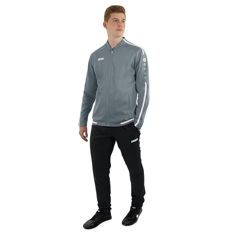 Jako Striker 2.0 vrijetijdsvest heren - steengrijs, wit 5/5