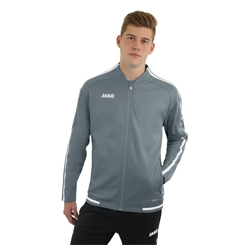 Jako Striker 2.0 vrijetijdsvest heren - steengrijs, wit 2/5