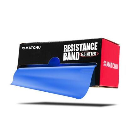Bande de résistance de 5,5 mètres - bleue