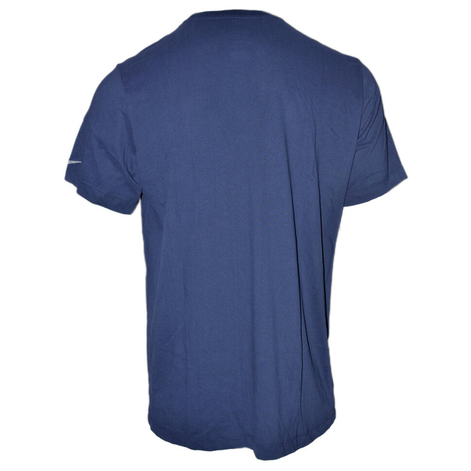 Koszulka Nike Dallas Mavericks Essential Dry T-shirt Chrome Logo College Navy