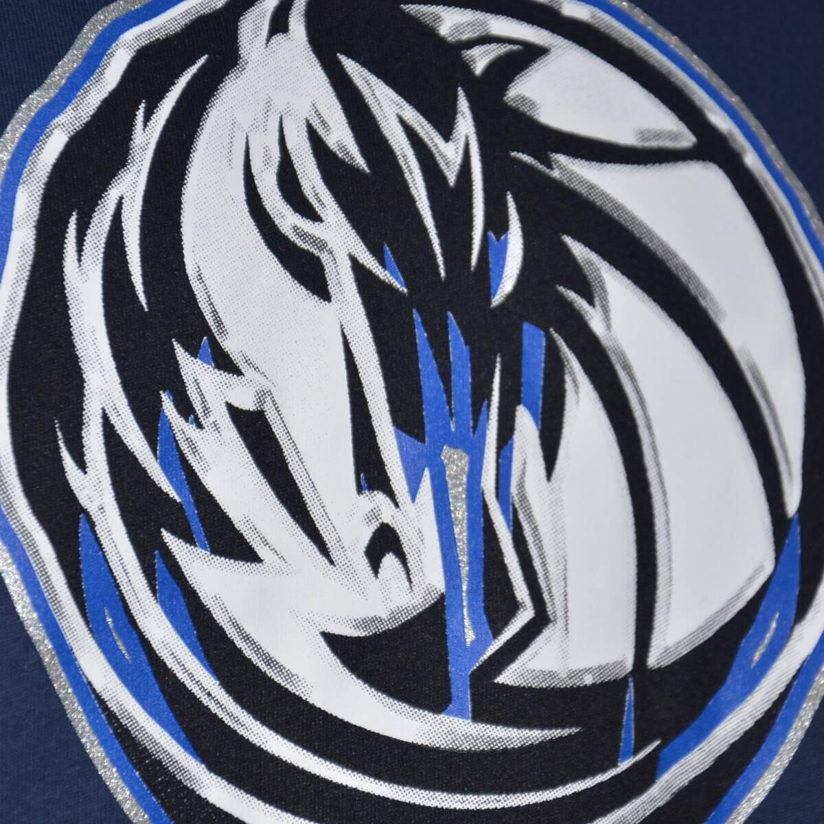 Koszulka Nike Dallas Mavericks Essential Dry T-shirt Chrome Logo College Navy 4/7