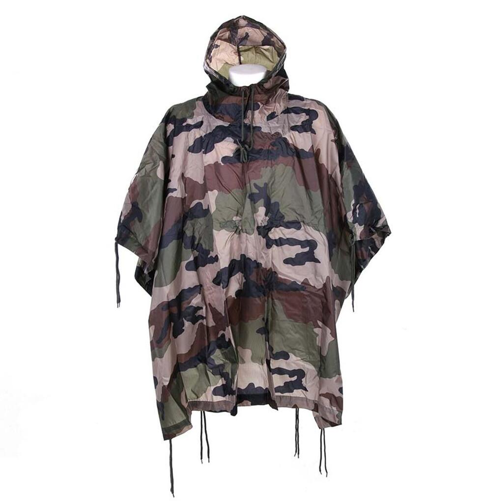 French Recon Poncho - Camo - in Carry Bag