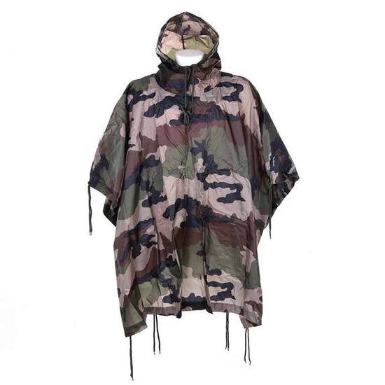 101 Inc Poncho Recon Francese-Camouflage-in borsa