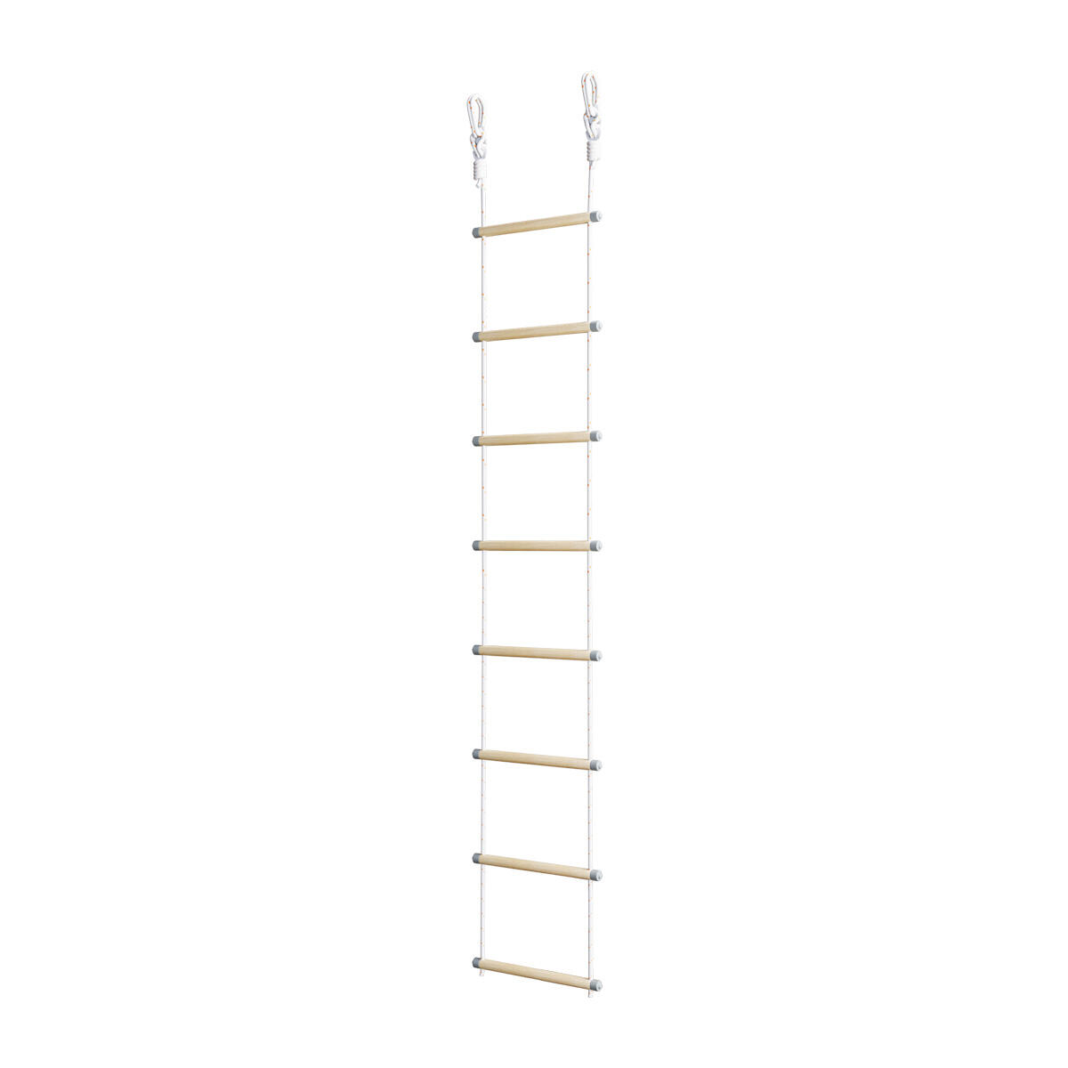 JEFLEX Strickleiter 8-Stufen Eco Indoor und Outdoor, Motorik und Kletterspaß