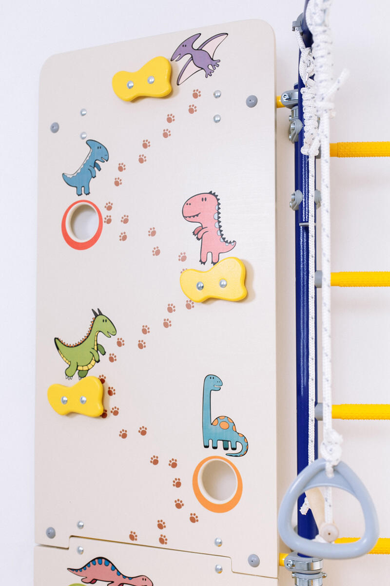 Kletterwand W1 aus Holz für Jeflex JCM2, 4 und 5 Sprossenwände 4/7