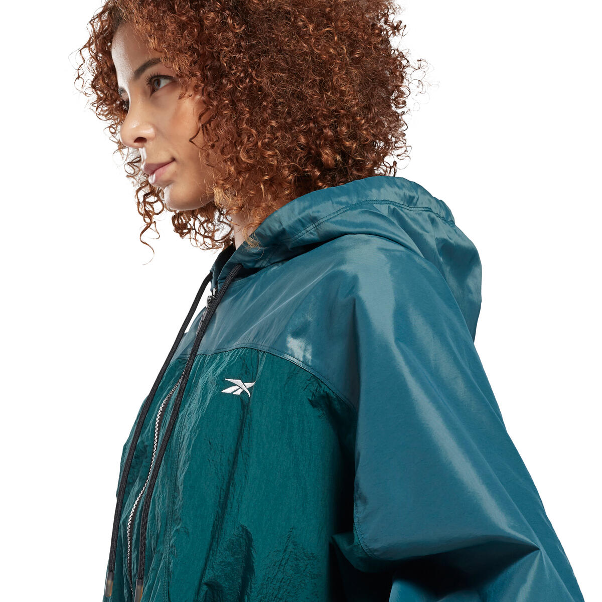 Veste femme Reebok Shiny Woven 4/5