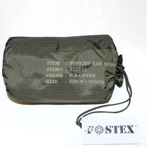 Poncho Ripstop - Taglia unica - Verde 5/5
