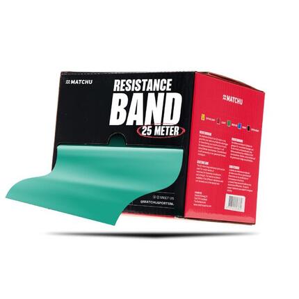 Bande de résistance - 25 mètres - rouge