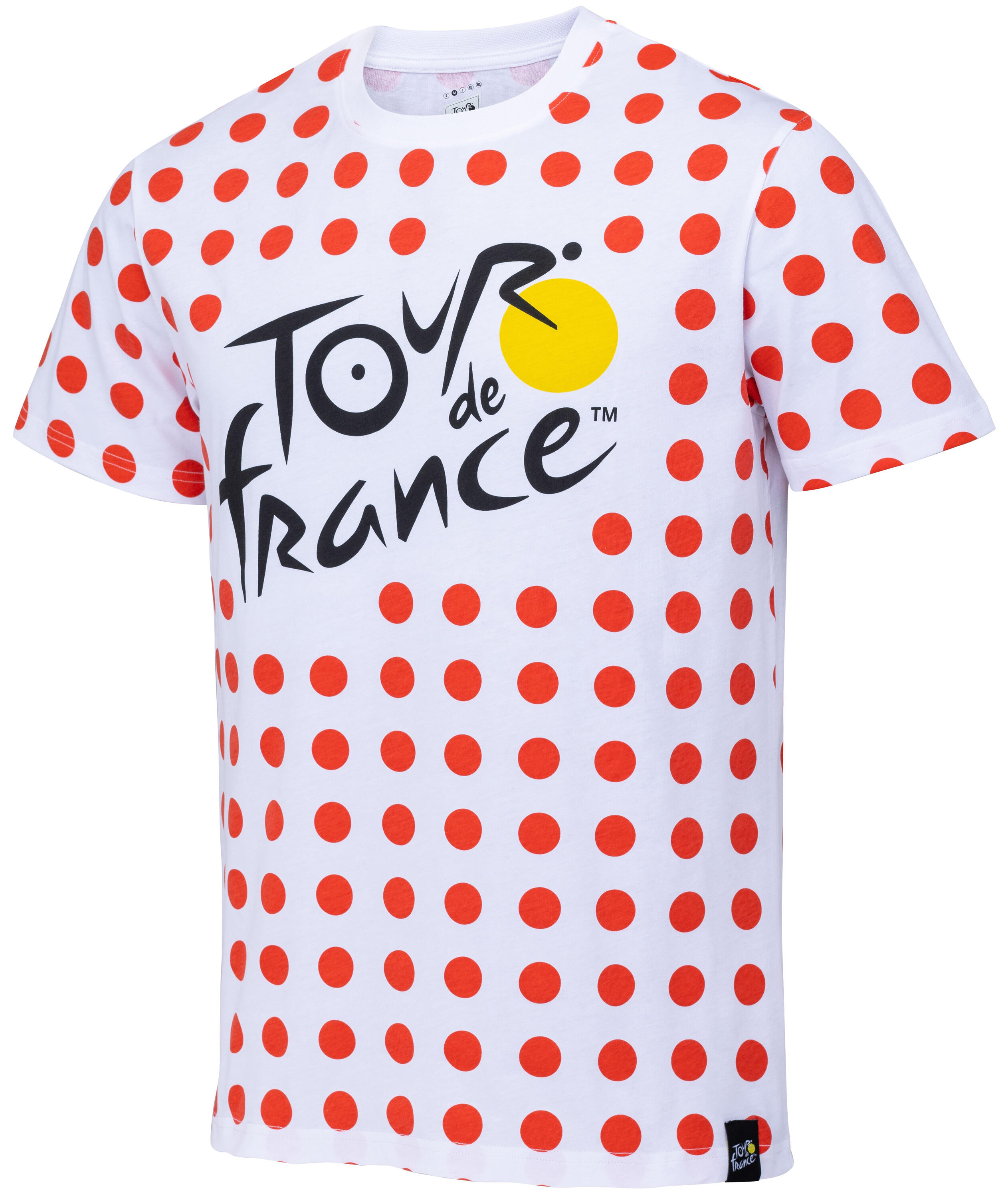 T-shirt Maillot à pois - Collection officielle Tour de France - Cyclisme 1/2