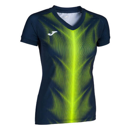Maillot Manches Courtes Running Enfants Joma Olimpia Vert Fluo