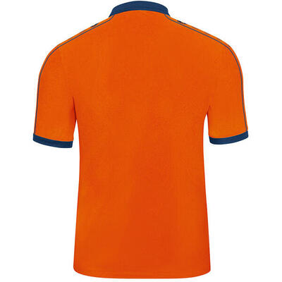 Jako derby shirt korte mouw heren - flame / marine