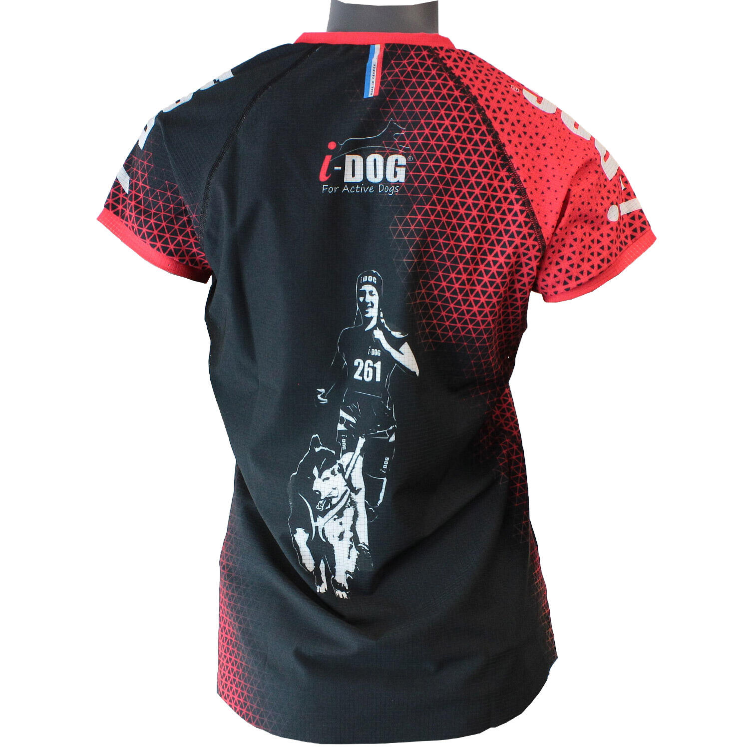 T-shirt I-DOG RIPSTRETCH DRY RAIDLIGHT Made In France femme noir 2/5