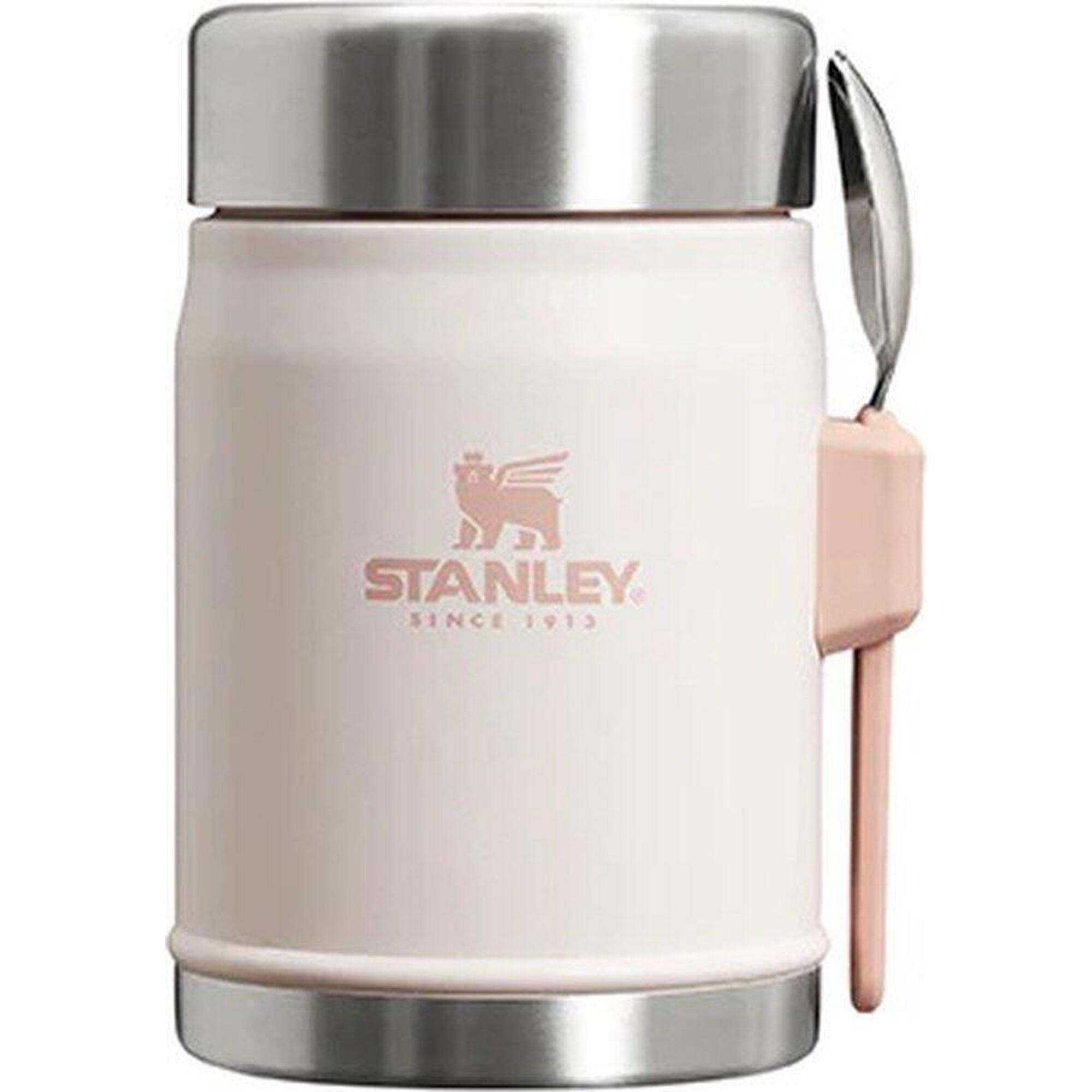 Stanley The Legendary Food Jar + Spork .4L - Rose Quartz