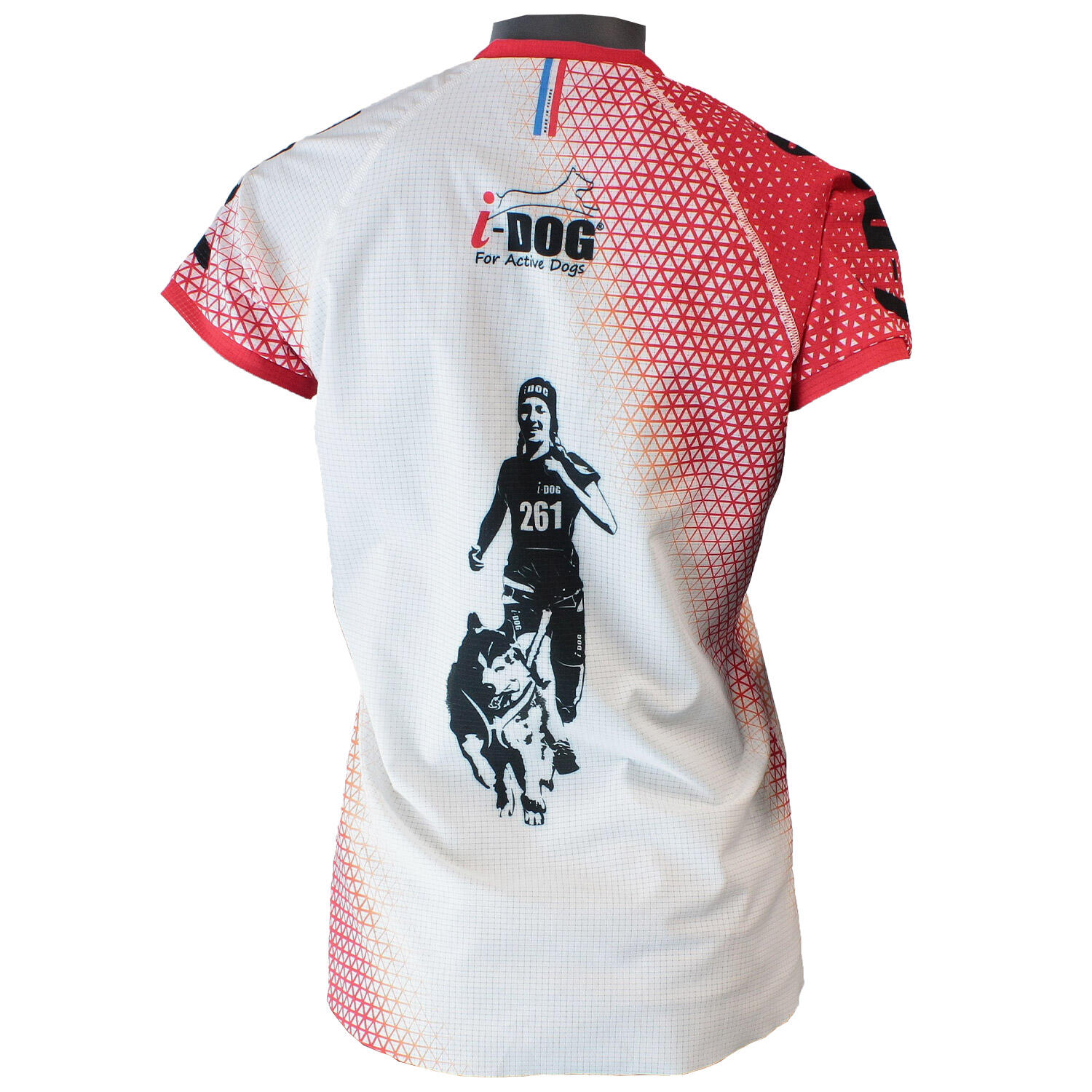 T-shirt I-DOG RIPSTRETCH DRY RAIDLIGHT Made In France femme blanc 2/5