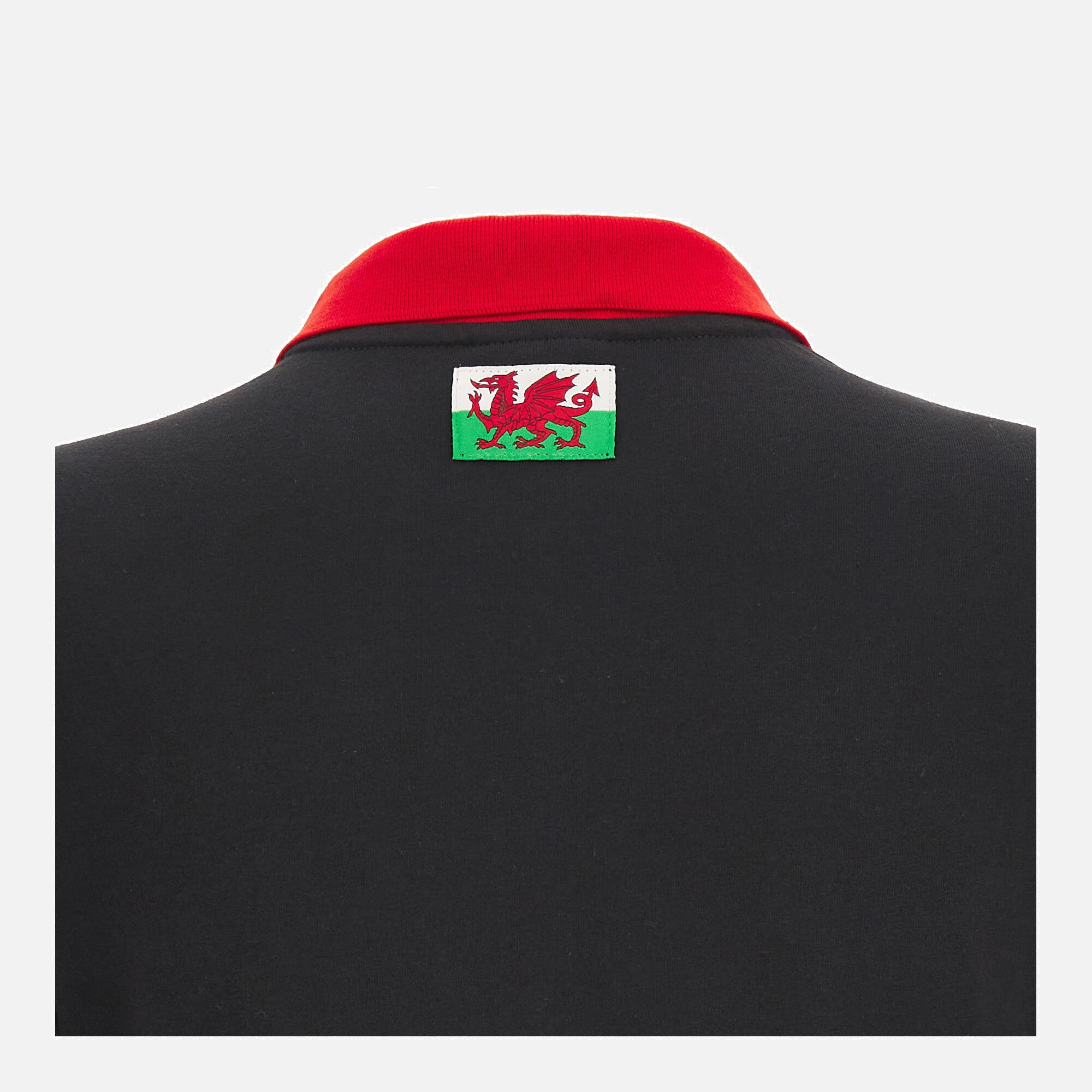 Macron WRU RWC 2023 Polo S/S Womens Black 4/4
