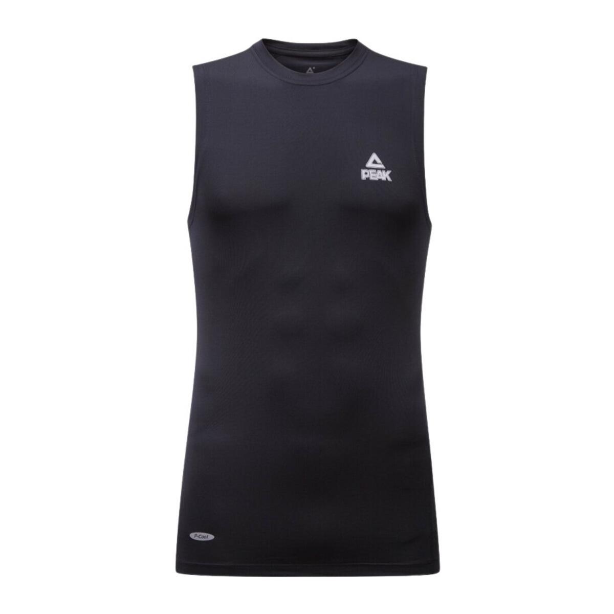 Peak - Maillot De Compression Sans Manches Peak P-cool - T-shirt Sans Manche - Noir - 58 4xl - Decathlon