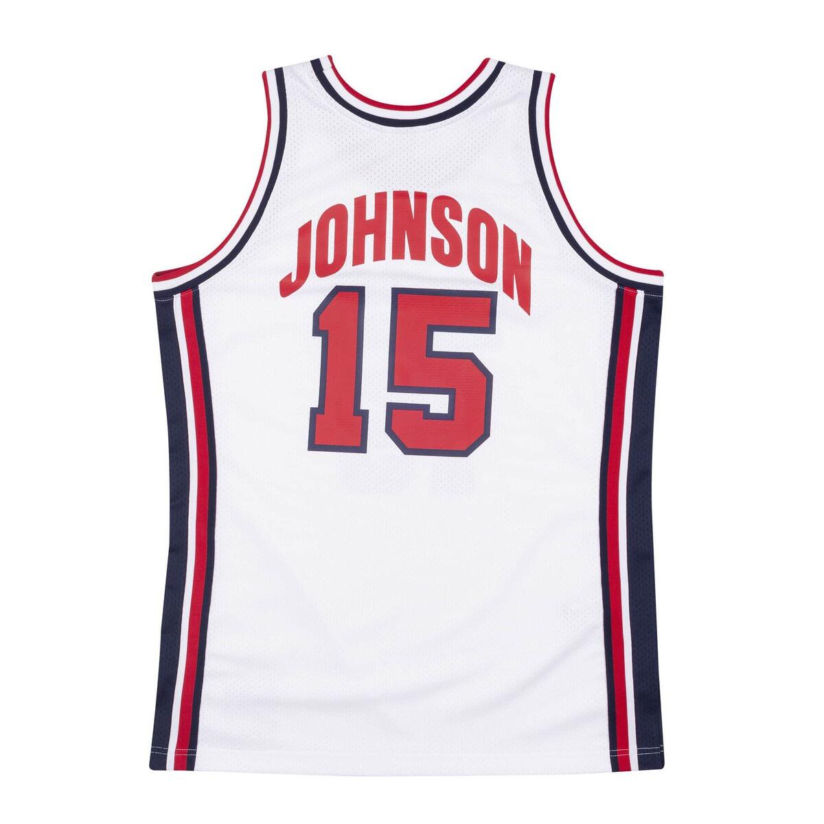 Maillot domicile authentique Team USA Magic Johnson 1992 2/3