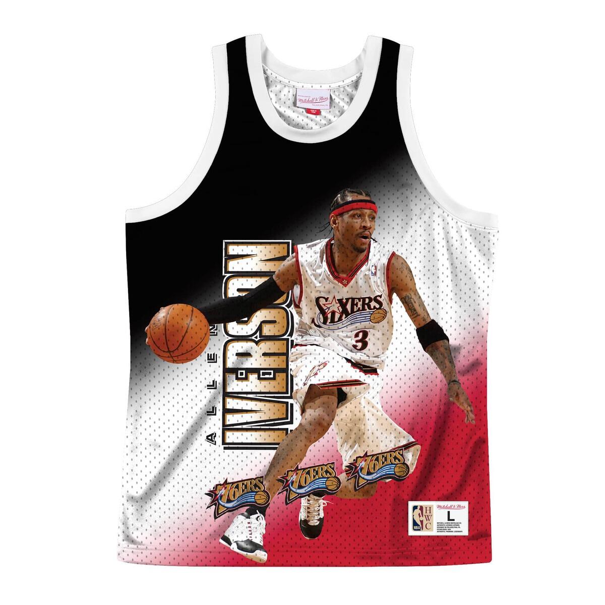 Maillot Philadelphia 76ers behind the back 1/2