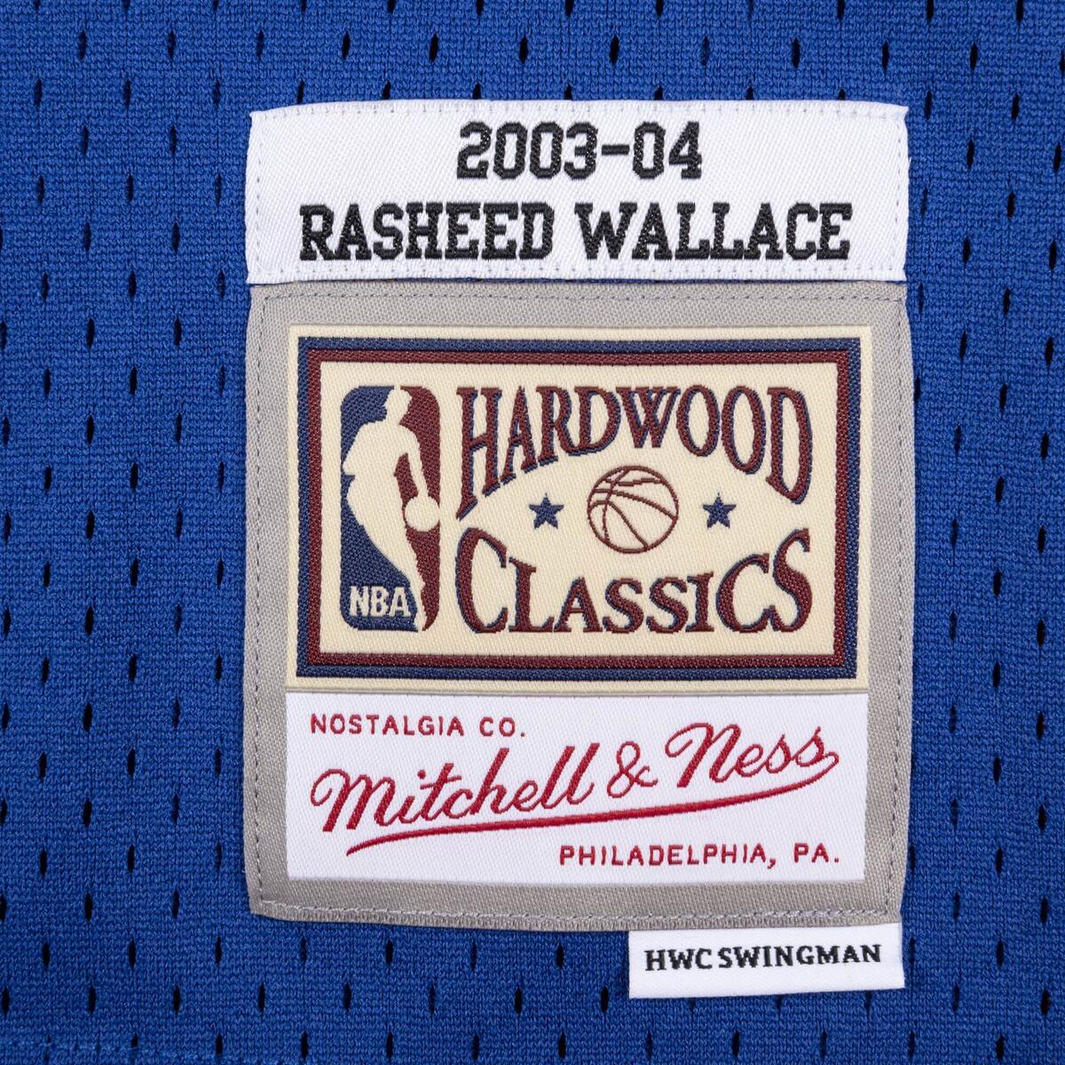 Maillot Detroit Pistons Rasheed Wallace 2003/04 3/3