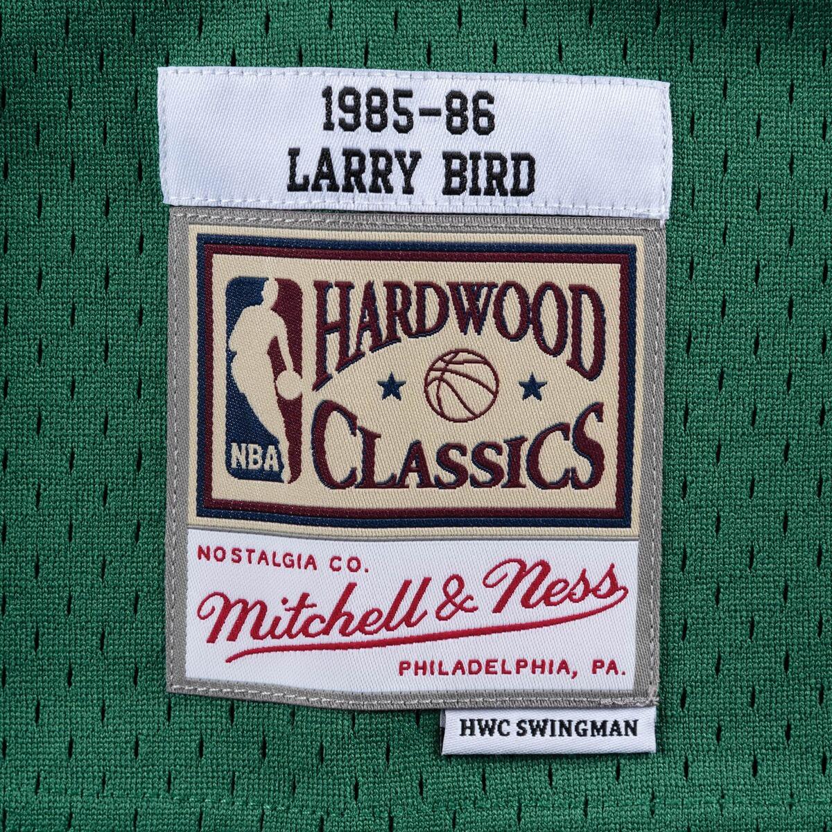 Maillot Boston Celtics Road 1985-86 Larry Bird 3/3