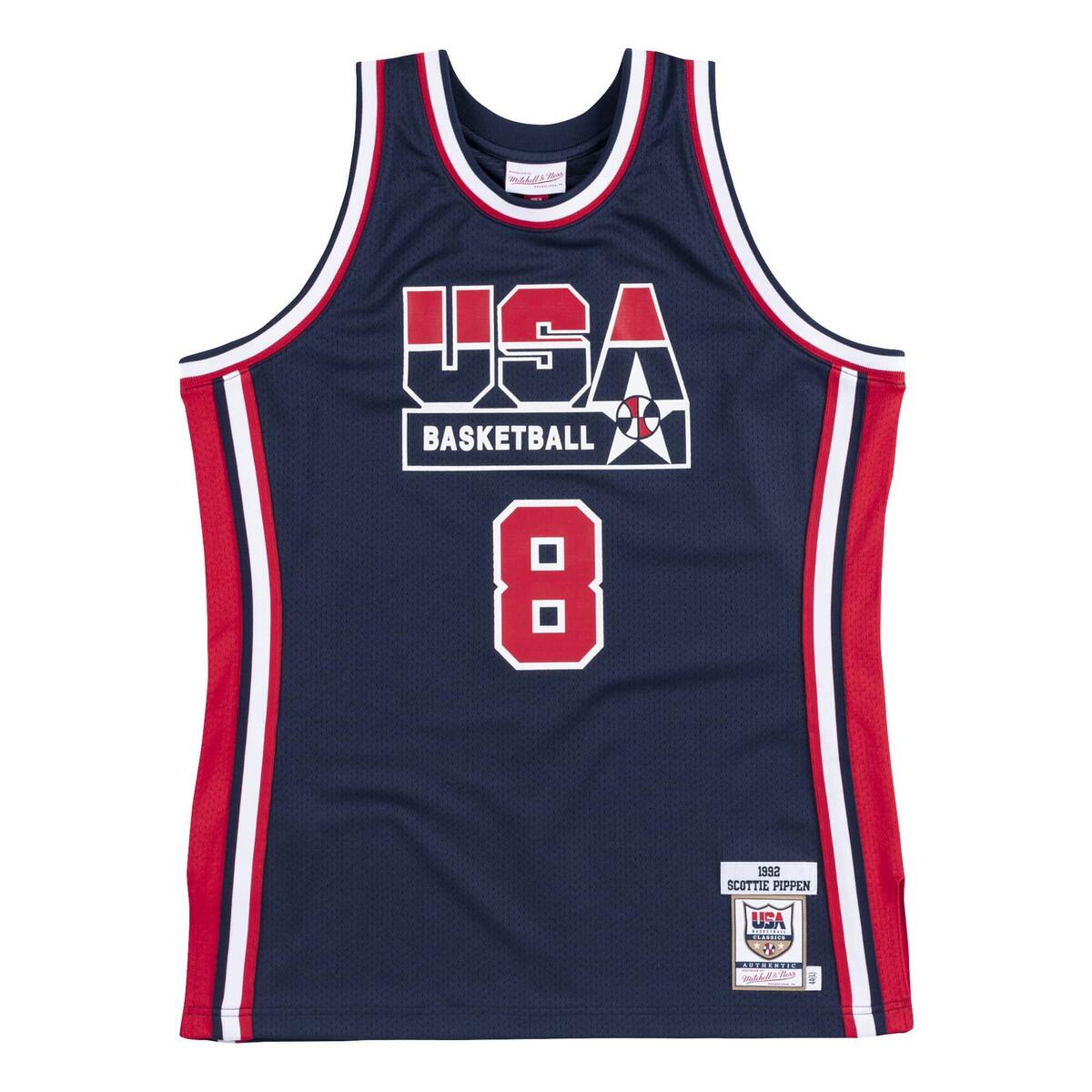 MITCHELL & NESS Maglia autentica Team USA Scottie Pippen