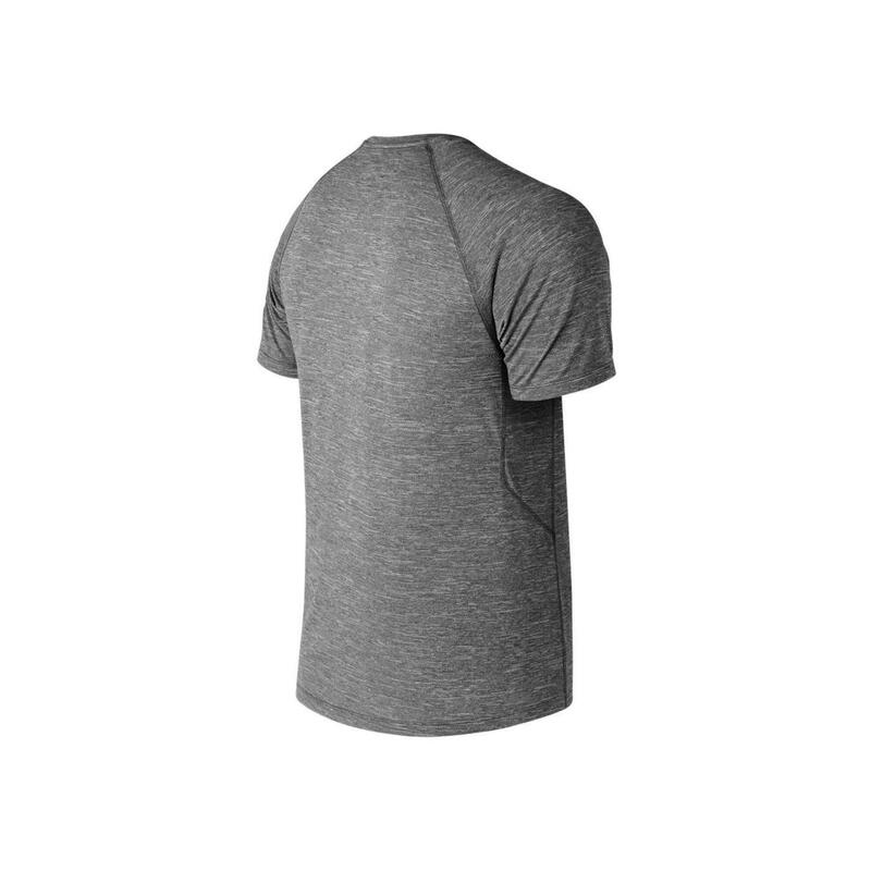 Camiseta de manga corta para Hombre New balance Tenecity  Gris