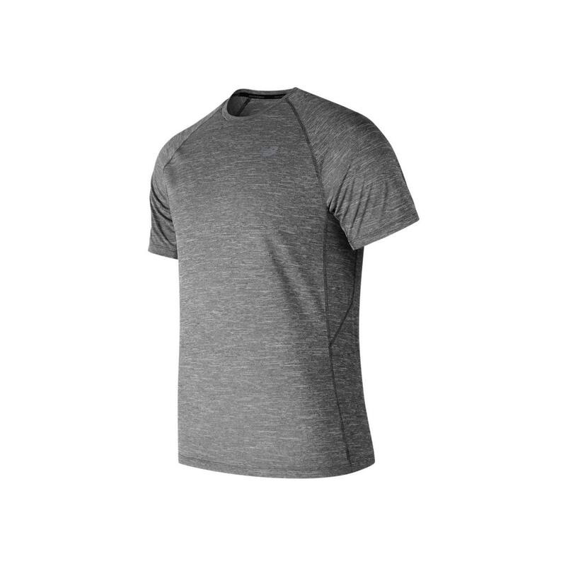 Camiseta de manga corta para Hombre New balance Tenecity  Gris