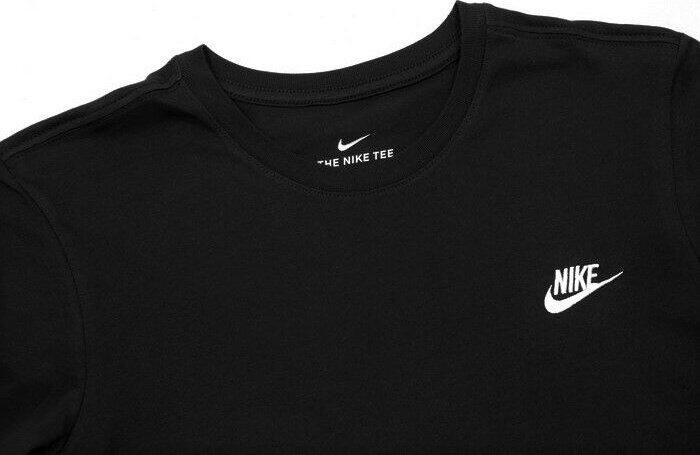 T-shirt à manches courtes pour homme Nike Sportwear club Noir 3/7