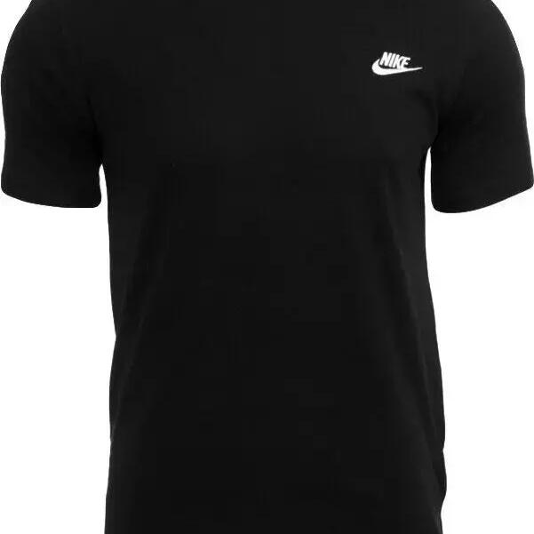 T-shirt à manches courtes pour homme Nike Sportwear club Noir
