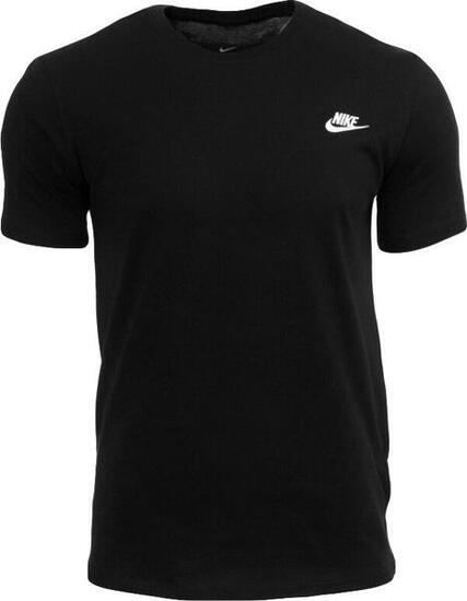 T-shirt à manches courtes pour homme Nike Sportwear club Noir