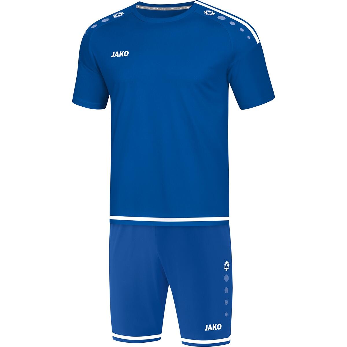 Jako Striker 2.0 Shirt Korte Mouw Heren - Royal / Wit 3/3