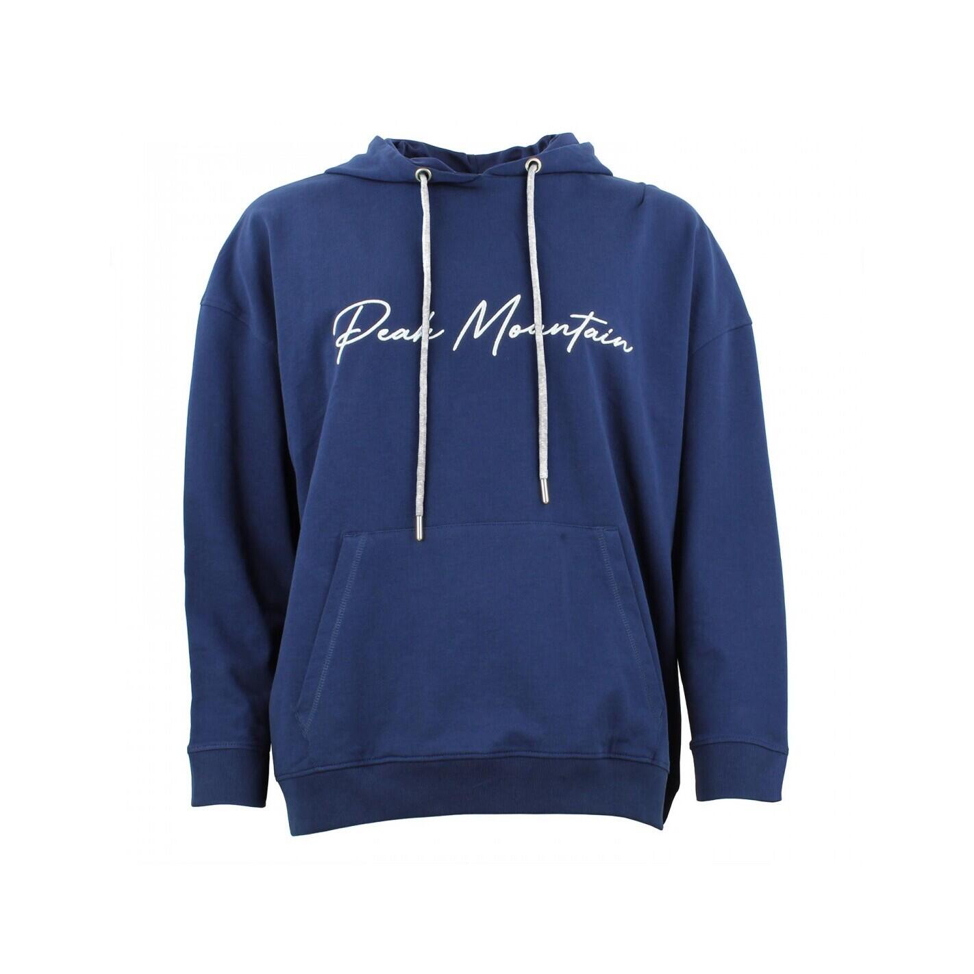 Peak Mountain - Sweatshirt Coton Femme Peak Mountain French Terry - Sweat-shirt - Bleu|gris - 48 Xl - Decathlon