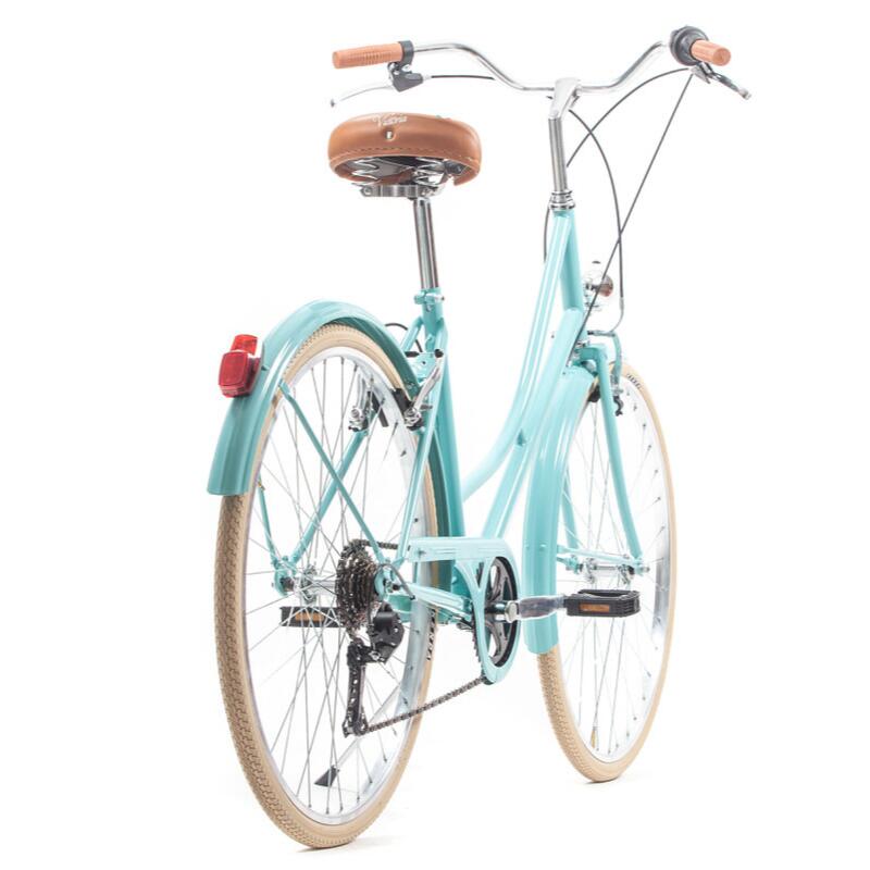 Bicicleta de paseo Capri Valentina Aquamarina 6V