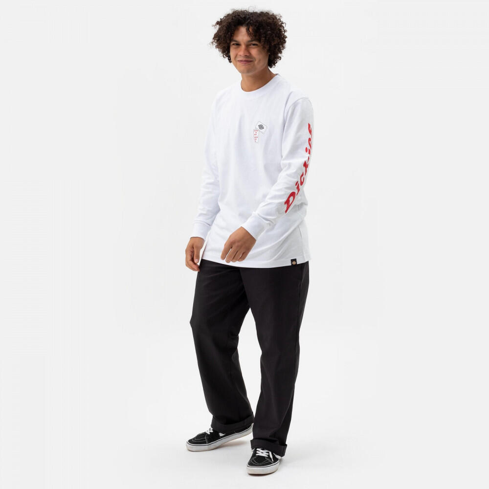 JF GRAPHIC LS T-SHIRT BRANCA 4/5