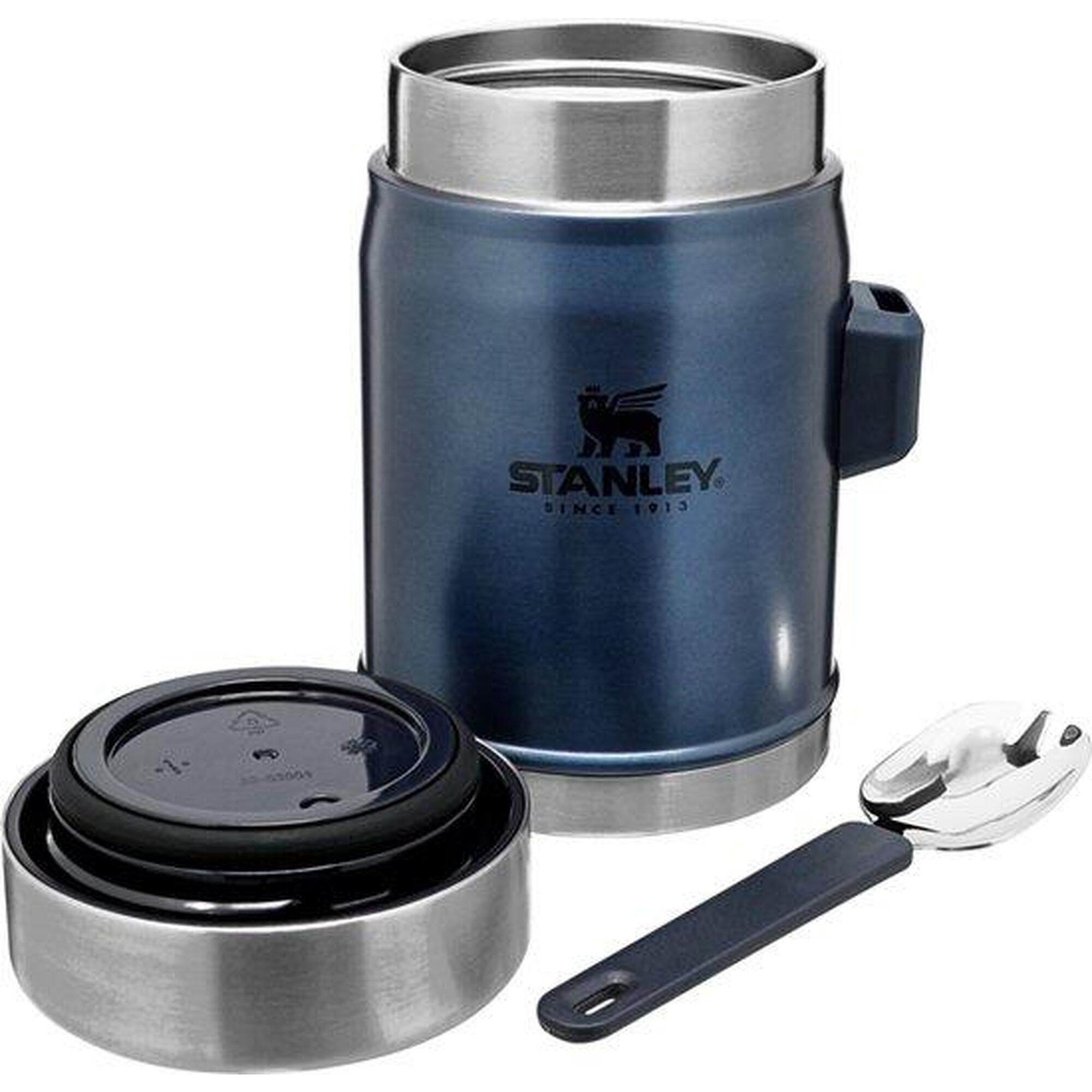 Stanley Legendary Food Jar + Spork 0,4L - Hammertone Lake
