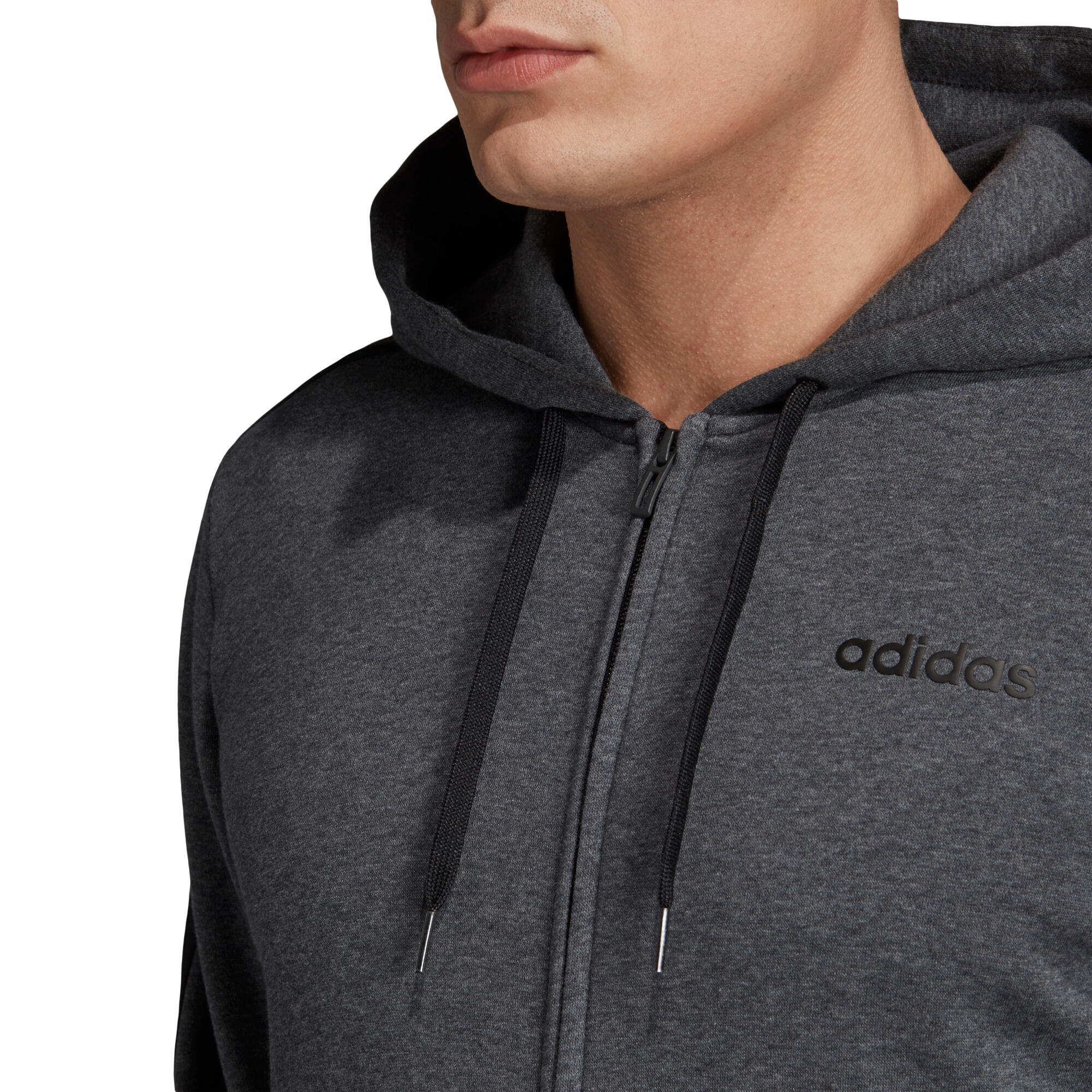 Sweat à capuche adidas Essentials 3-Stripes Fleece 4/5