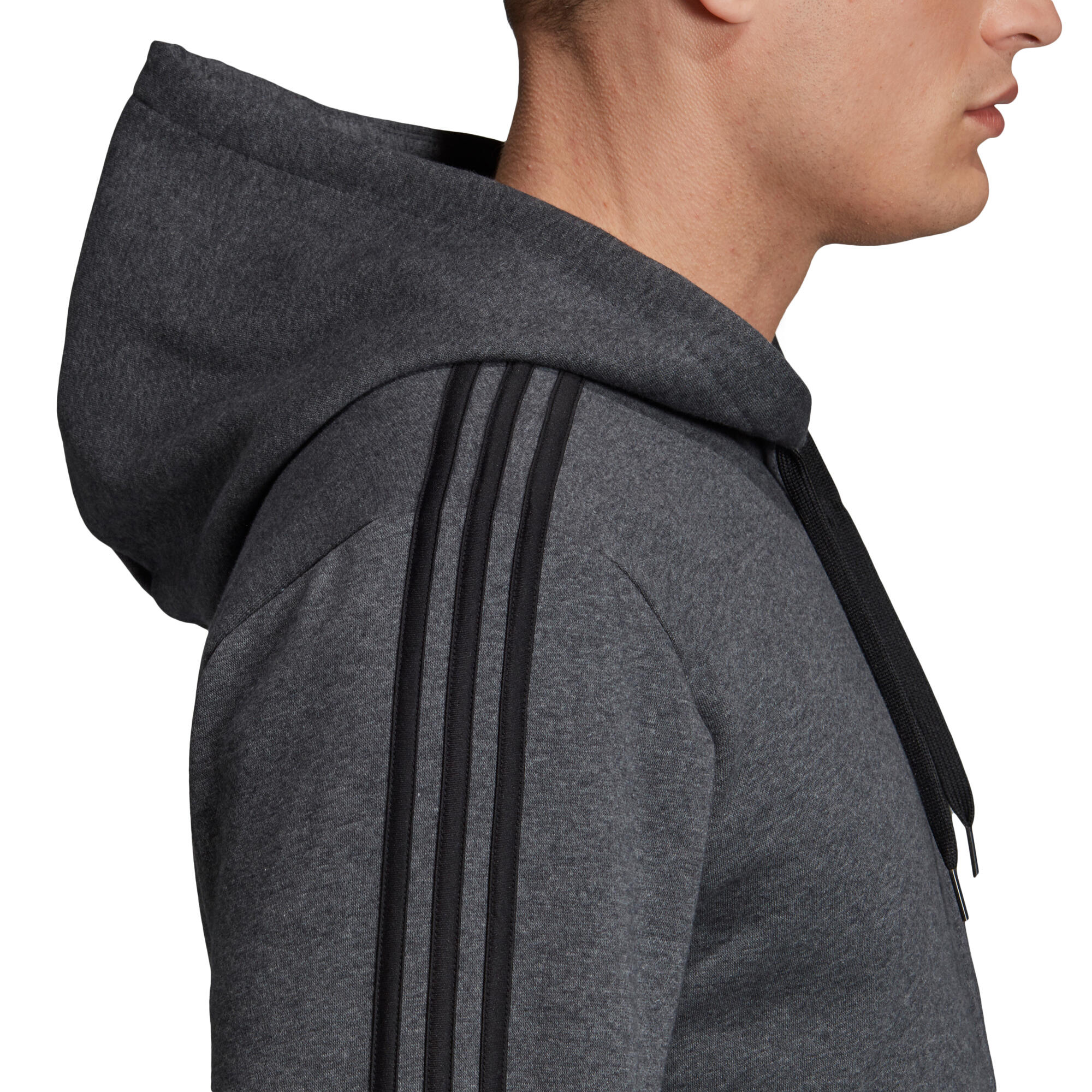Sweat à capuche adidas Essentials 3-Stripes Fleece 5/5