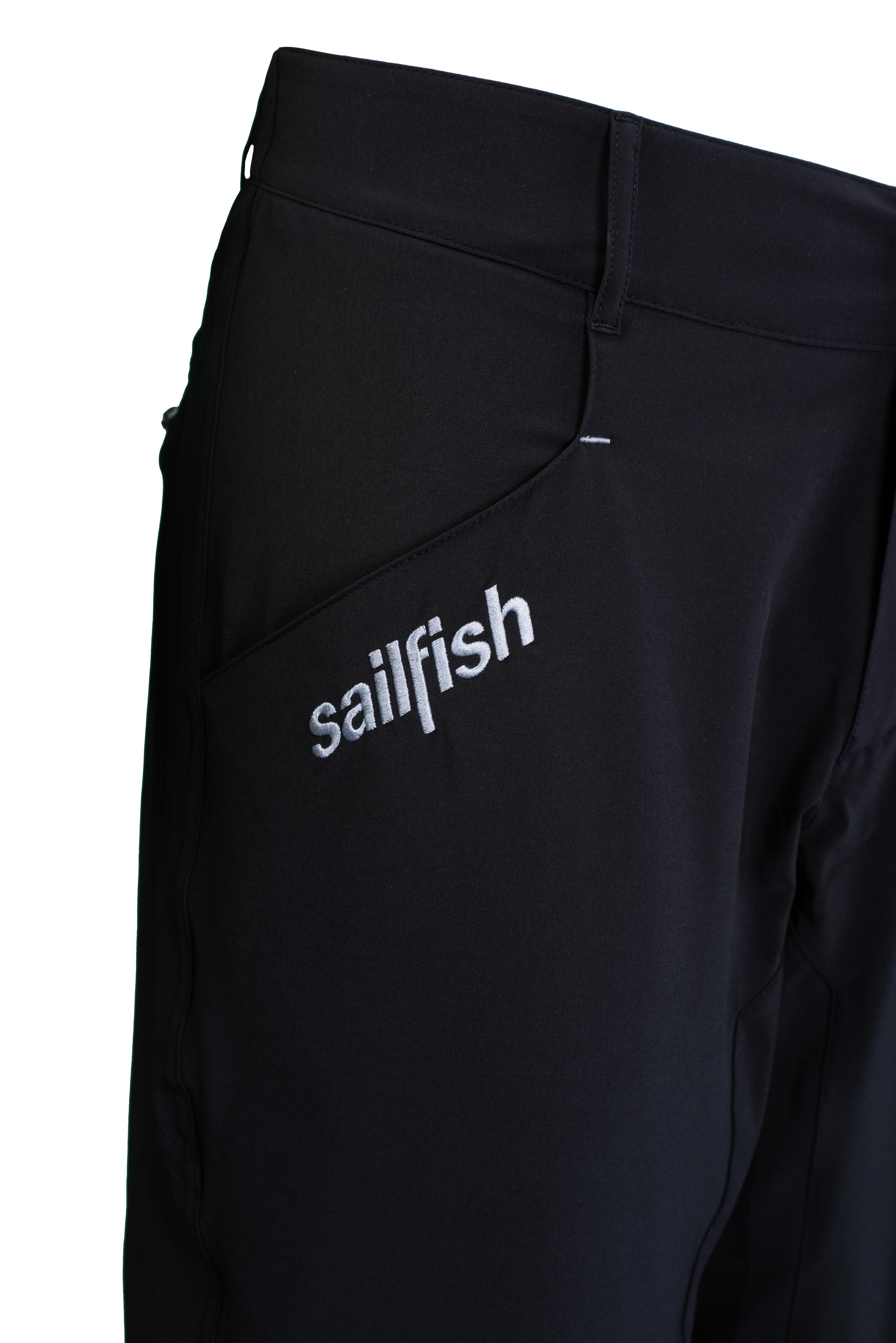 Pantalon corto Lifestyle running Negro Sailfish 2/3
