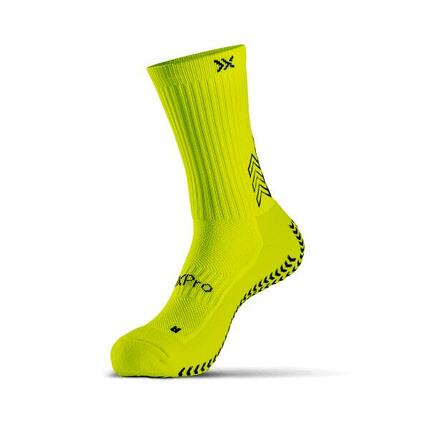 Chaussettes antidérapantes SoxPro vertes entraîement